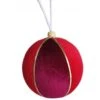 4 Palline Di Natale Velluto Rosso- Bordò Ø 10 Cm -Articoli Per La Casa 12 palle di natale in pvc colore oro assortite 8 cm due esse christmas