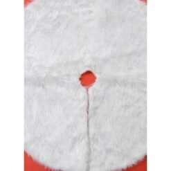 Tappeto Copripiede Per Albero Di Natale In Pelliccia Sintetica Bianca Ø 100 Cm -Articoli Per La Casa 4 palline natale assortite colore silver bianco perlate o 9cmdue esse christmas 2