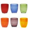 6 Bicchieri Colorati Bubbles Mix Bollicine 380ml, Multicolore, Tognana -Articoli Per La Casa 6 bicchieri colorati bubbles mix bollicine 380ml multicolore tognana