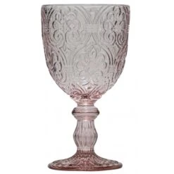 6 Calici Corinto Rosa 300ml, Bicchieri Fade Maison