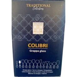 6 Calici Grappa Colibri Trasparenti 85ml, Bicchieri Fade Maison -Articoli Per La Casa 6 calici grappa colibri trasparenti 85ml bicchieri fade maison 3