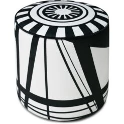 Baci Milano Pouf In Tessuto 45cm Optical