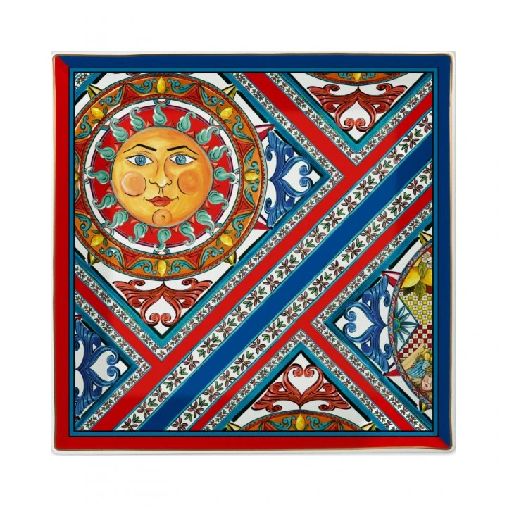 Baci Milano Svuotatasche Maxi Quadrato Sole Mio 27x27cm 3 Baci Milano Svuotatasche Maxi Quadrato Sole Mio 27x27cm