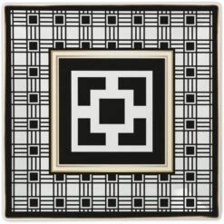 Baci Milano Svuotatasche Midi Quadrato Optical 21,5x21,5cm