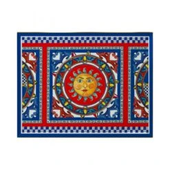 Baci Milano Vassoio Gourmet Rettangolare Grande Sole Mio 31x24cm