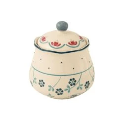 Barattolo Wald Casabella Decoro A Ceramica Kergrès Dipinta