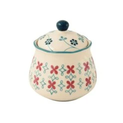 Barattolo Wald Casabella Decoro B Ceramica Kergrès Dipinta