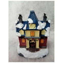 Casetta Villaggio Natalizio Con Luci Led