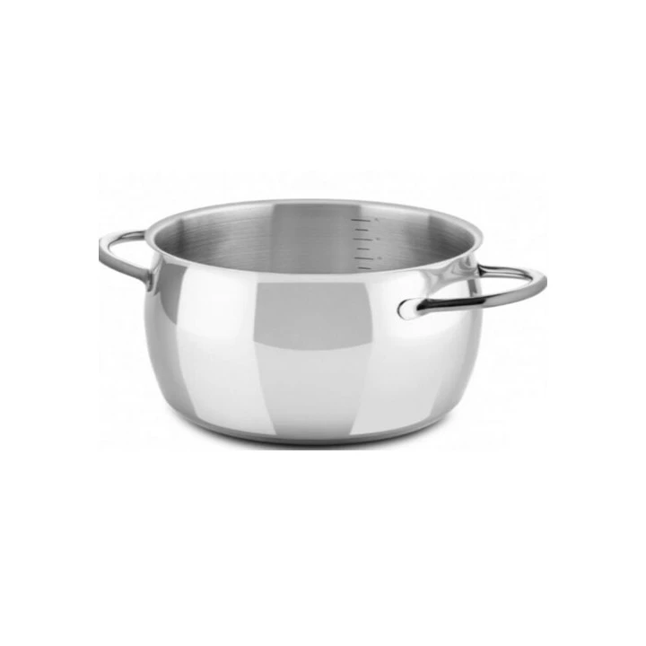 Casseruola In Acciaio,Ø 20cm,con Coperchio, 1950 Mepra 4 Casseruola In Acciaio,Ø 20cm,con Coperchio, 1950 Mepra - immagine 2