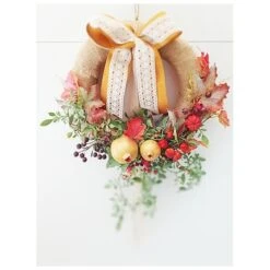 Coroncina-dietroporta/fuoriporta Rustico Campagna Melograno, Stile Country, Diametro 30cm -Articoli Per La Casa coroncina dietroportafuoriporta rustico campagna melograno stile country diametro 30cm 3