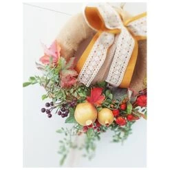 Coroncina-dietroporta/fuoriporta Rustico Campagna Melograno, Stile Country, Diametro 30cm -Articoli Per La Casa coroncina dietroportafuoriporta rustico campagna melograno stile country diametro 30cm 4