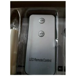 Decorazione 10 Candeline Led -Articoli Per La Casa decorazione luminosa per albero di natale 10 candeline led con telecomandonuovo 3