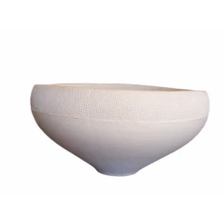 Ego Centrotavola Rotondo In Ceramica, Bianco Opaco Ø28,5cm -Articoli Per La Casa ego centrotavola rotondo in ceramica bianco opaco o285cm 1 2