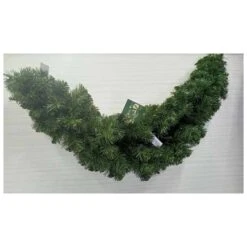 Ghirlanda Natalizia Verde Lunghezza 2,70 Mt Flora