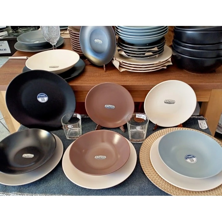 Insalatiera 23cm Tortora Tatami Tognana, 2200cc Stoneware 6 Insalatiera 23cm Tortora Tatami Tognana, 2200cc Stoneware - immagine 4