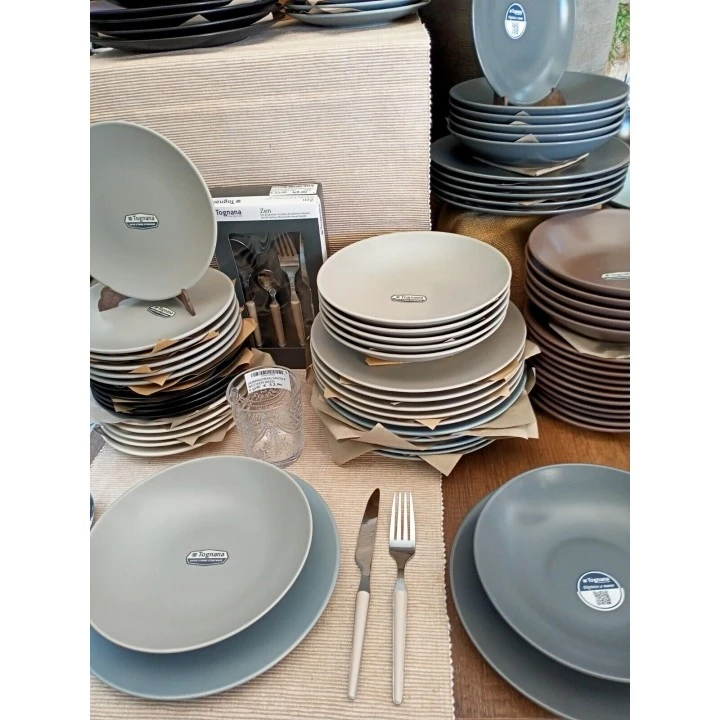 Insalatiera 23cm Tortora Tatami Tognana, 2200cc Stoneware 7 Insalatiera 23cm Tortora Tatami Tognana, 2200cc Stoneware - immagine 5