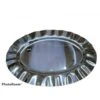 Vassoio Ovale "Sole" Ditta Mepra Acciaio 18/10, Lucido,50 X 35 Cm -Articoli Per La Casa insalatiera vetro con supporto in acciaio giannini