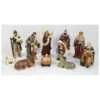 Natività 11 Pezzi In Resina Colorata, H15 Cm -Articoli Per La Casa nativita resina 15 cm completa 11 pezzi 1