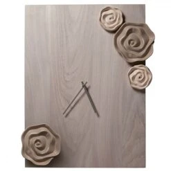 Orologio Rettangolare Con Rose
