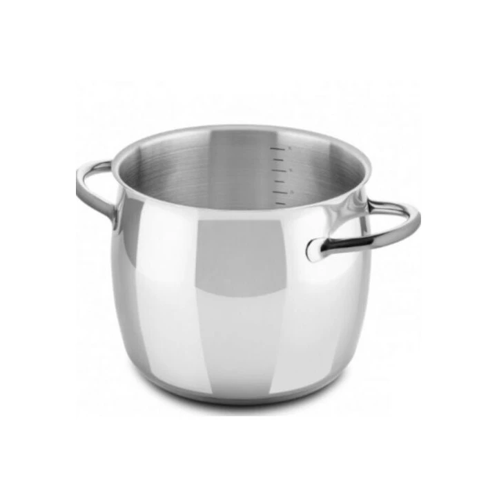 Pentola In Acciaio,Ø 24cm,con Coperchio, 1950 Mepra 4 Pentola In Acciaio,Ø 24cm,con Coperchio, 1950 Mepra - immagine 2