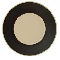 Piatto Portata Tondo Living E Kitchen Nero