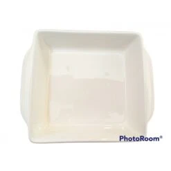 Pirofila Da Forno Porcellana Bianca Fade 30x25cm -Articoli Per La Casa pirofila da forno porcellana bianca fade 30x25cm 1 3