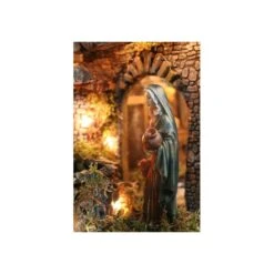 Presepe Artigianale Completo In Botte Di Legno Rovere Antichizzato -Articoli Per La Casa presepe artigianale completo in botte di legno rovere antichizzato 1 10