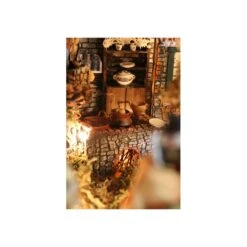 Presepe Artigianale Completo In Botte Di Legno Rovere Antichizzato -Articoli Per La Casa presepe artigianale completo in botte di legno rovere antichizzato 1 4