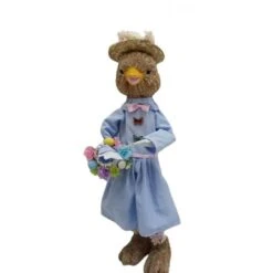 Pupazzo Pulcino Musicale In Movimento "Lei" H64cm, Primavera Pasqua