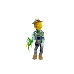 Pupazzo Pulcino Musicale In Movimento "Lui" H64cm, Primavera Pasqua -Articoli Per La Casa pupazzo pulcino musicale in movimento lui h64cm primavera pasqua 1