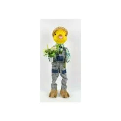 Pupazzo Pulcino Musicale In Movimento "Lui" H64cm, Primavera Pasqua -Articoli Per La Casa pupazzo pulcino musicale in movimento lui h64cm primavera pasqua 2