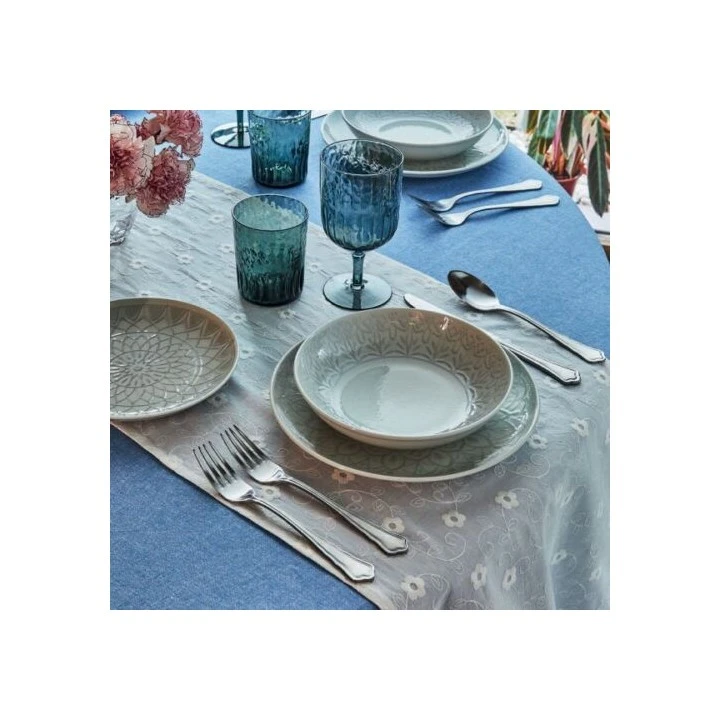 Servizio Piatti 18 Pezzi Essenza Grigio Fontebasso Made In Italy 4 Servizio Piatti 18 Pezzi Essenza Grigio Fontebasso Made In Italy - immagine 2