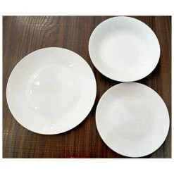 Servizio Piatti 18 Pezzi Ibis, Fade Maison Raffinata Porcellana Bianca -Articoli Per La Casa servizio piatti 18 pezzi ibis fade maison raffinata porcellana bianca 4