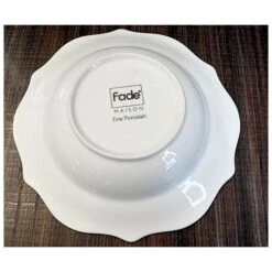 Servizio Piatti Completo Per 12 Persone Alice 38 Pezzi, Fade Maison -Articoli Per La Casa servizio piatti completo per 12 persone alice 38 pezzi fade maison festonato bianco decoro in rilievo 15