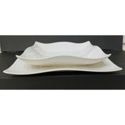 Servizio Piatti Per 6 Persone Helton Pure, Fade Maison -Articoli Per La Casa servizio piatti per 6 persone helton pure fade maison 3