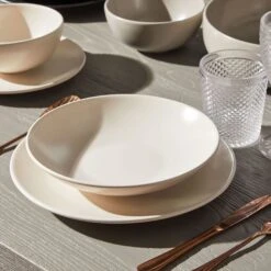 Set 6 Piatti Fondi Ritual Tognana, Stoneware Crema -Articoli Per La Casa set 6 piatti fondi ritual tognana stoneware crema 2