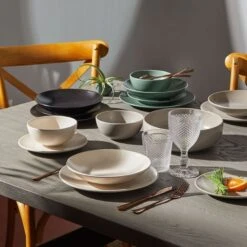 Set 6 Piatti Fondi Ritual Tognana, Stoneware Crema -Articoli Per La Casa set 6 piatti fondi ritual tognana stoneware crema 3