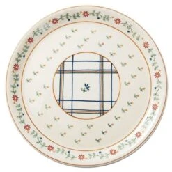 Stock Piatto Portata Rotondo Felice Nostalgia